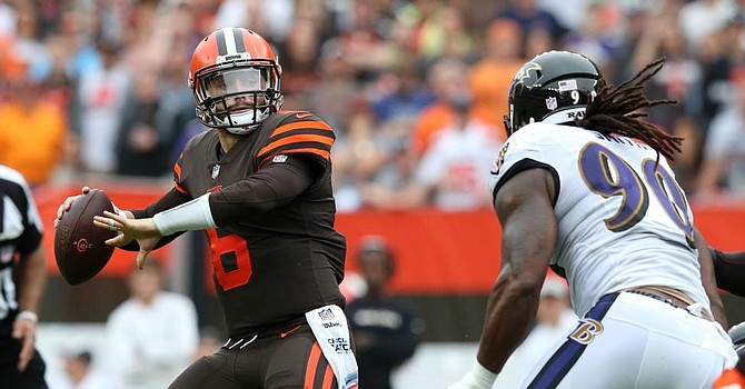 Browns look to top Division rival Ravens on Sunday