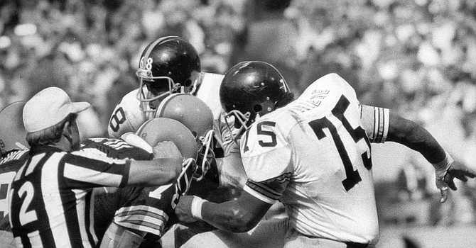 Joe Greene's kick to Bob McKay's groin essentially ended McKay's career with the Browns.