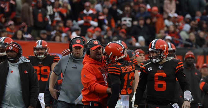 Freddie Kitchens' chances of seeing a second season as Browns coach may have died on a cactus in the desert. (RobLorenzo)