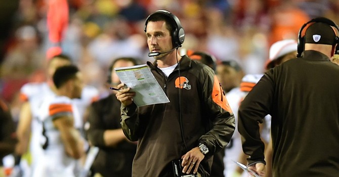 Kyle Shanahan's time in Cleveland was brief and tumultuous. (SI.com)
