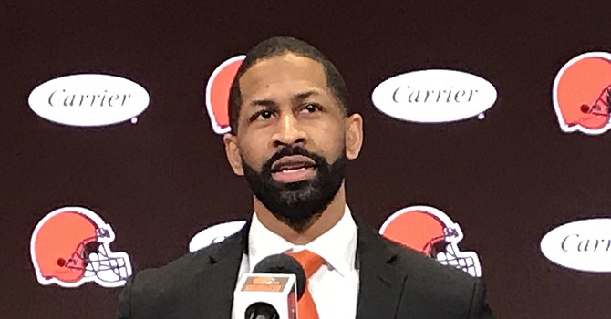 Andrew Berry wants to remove the stigma of 1-31 from his resume now that he's the primary Browns decision-maker. (TLOD.com)