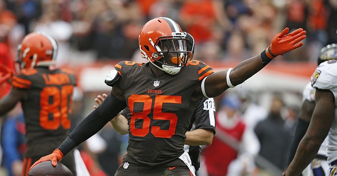 Tight end David Njoku should benefit from the coaching and regime change. (usatoday.com)