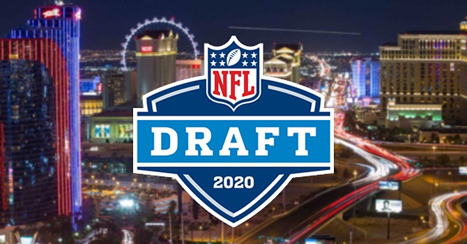 The NFL draft has moved from Las Vegas to home basements of NFL GMs. (Las Vegas Review-Journal)