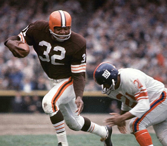 jim brown and otto graham