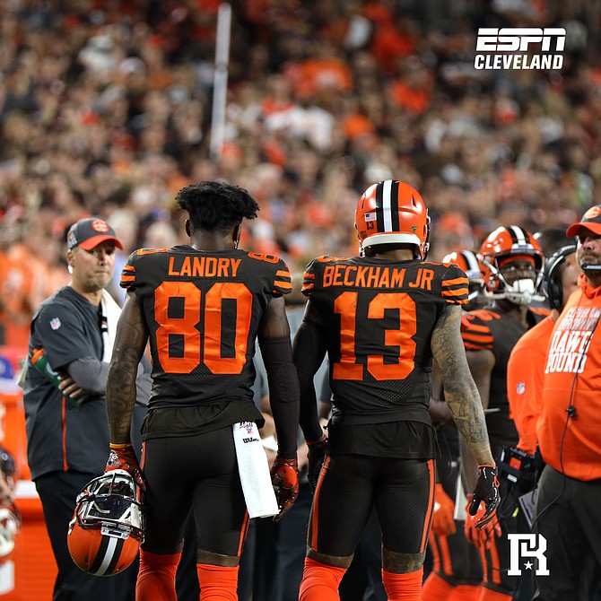 The reunion of Odell Beckham Jr. and Jarvis Landry vs. the Broncos