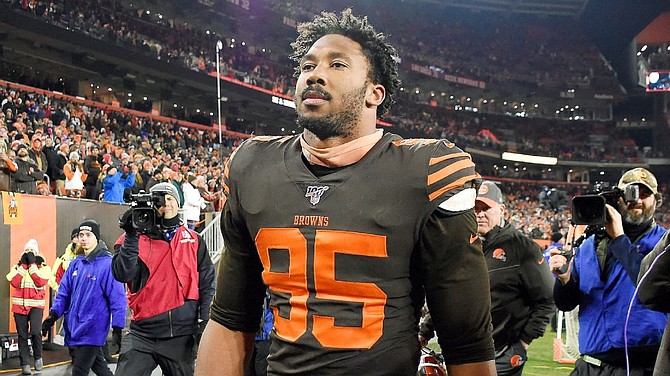 Myles Garrett a cornerstone, but rest of Cleveland defensive line