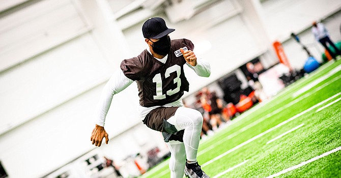 Despite stating concerns two weeks ago, Odell Beckham Jr. is participating in Phase 1 of Browns training camp. (Cleveland Browns)
