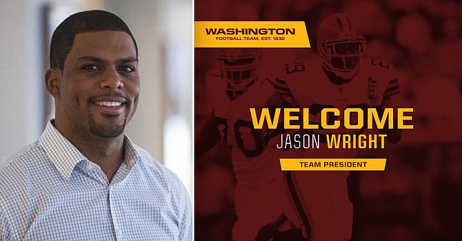 Browns teammates had a high regard for Jason Wright, but who knew he'd be named the first black president of an NFL team before the age of 40? (Washington Football Team)