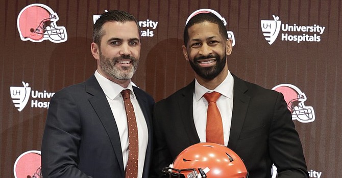 Andrew Berry called the job of first-year coach Kevin Stefanski 'fantastic' and said the Browns could not be in better hands. (Browns Zone)