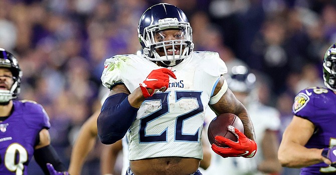 Derrick Henry is on pace for 1,828 rushing yards and 17 touchdowns. (InsideHook)
