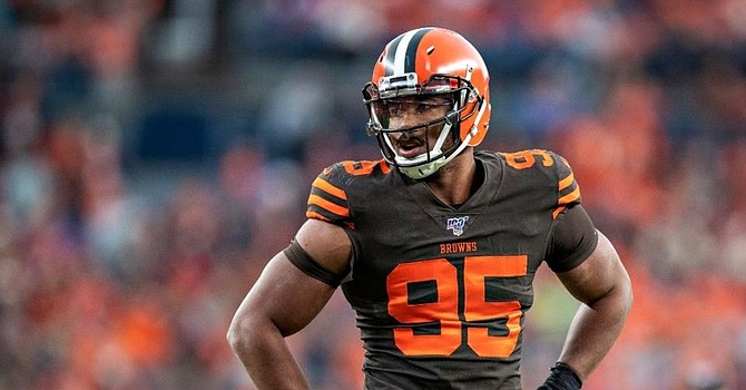 Myles Garrett's return from Covid reserve could come as soon as Tuesday. (Fox 8)