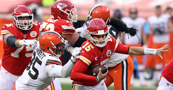 A rematch of the AFC divisional playoff could be in the offing for the 2021 season opener if the Chiefs repeat as Super Bowl champions. (GettyImages)