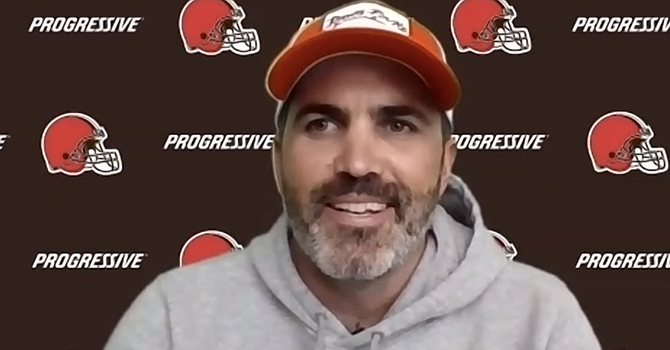 Kevin Stefanski doesn't want to stay the same in 2021. (Cleveland Browns)