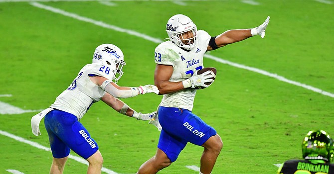 Tulsa linebacker Zaven Collins could buck the analytics trend and be the Browns' first-round pick -- if they have a productive week in free agency. (Pro Football Network)