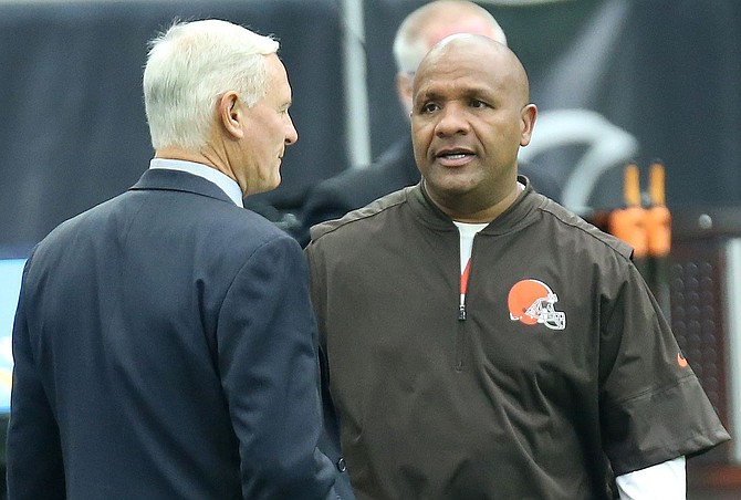 Browns fire GM Sashi Brown but will keep coach Hue Jackson. Here's why. 