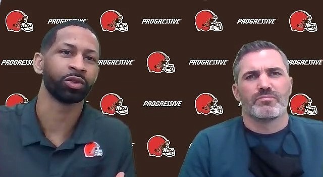 GM Andrew Berry and head coach Kevin Stefanski had a two-year plan to upgrade their roster -- offensive-heavy in 2020 and defensive-heavy in 2021. (cleveland Browns)