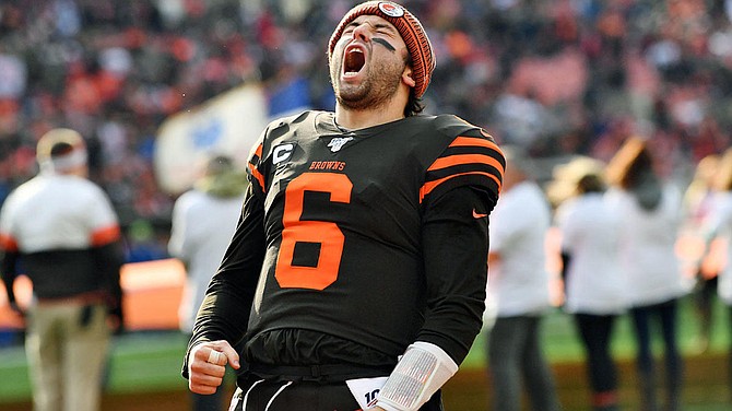 Browns' Baker Mayfield is the only NFL QB drafted in the top 5