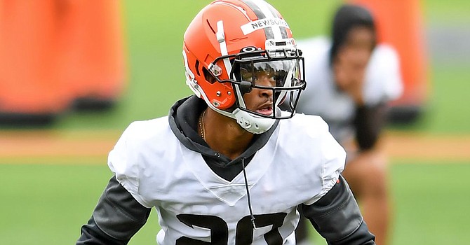 Greedy Williams' injury-riddled year in 2020 leveled the playing field against rookie Greg Newsome for the No. 1 position battle in training camp. (Getty Images)