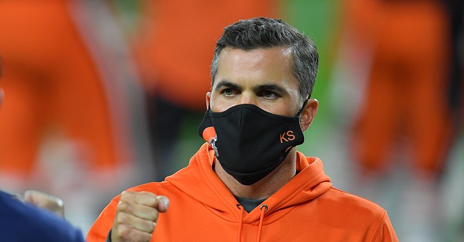 The NFL coach-of-the-year in 2020 has new challenges in 2021. (Getty Images)