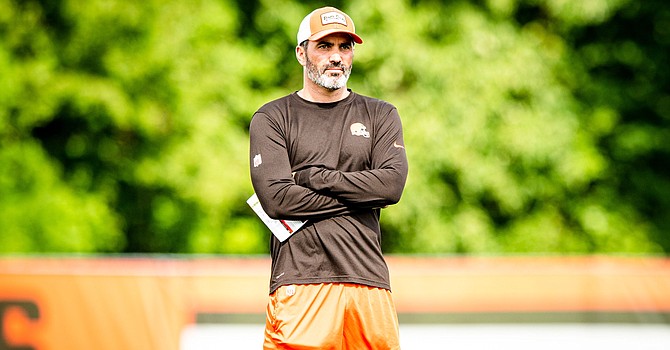Unlike his players, Kevin Stefanski and his coaching staff are not taking the weekend off. (Cleveland Browns)