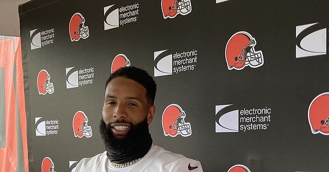 Odell Beckham Jr. says his comeback is a 'day by day' process and would not commit entirely to making his 2021 debut Sunday, though it appears likely. (TheLandOnDemand)