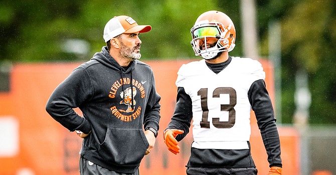 Kevin Stefanski will be all business when he returns to Minnesota on Sunday. He won't let his sentiments about where he spent 14 years developing as coach get in the way of the task at hand. (Cleveland Browns)