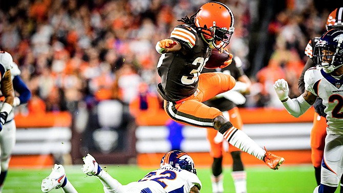 Back on track: Browns get much-needed 17-14 win over Broncos