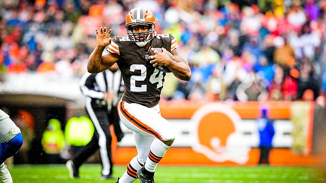 PHOTOS: Browns hold off winless Lions, 13-10