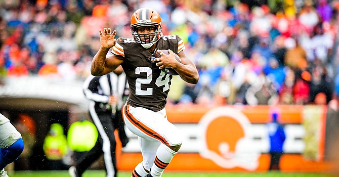 Nick Chubb's return was a welcome sight for the Browns. (Cleveland Browns)