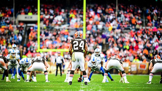 Browns' Mayfield 'beat up', still hopes to play vs Lions