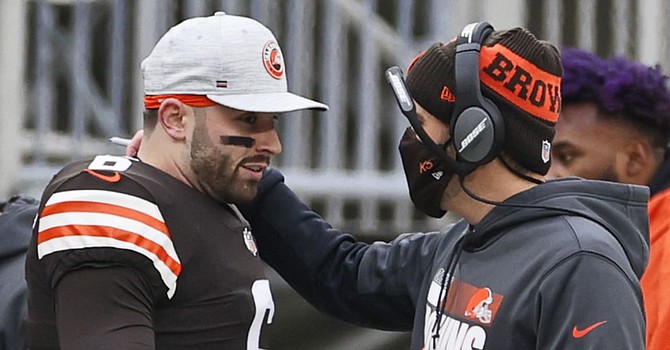 The Browns 'fully expect' Baker Mayfield to return healthy as their starting quarterback in 2022. But they have to consider other options.
