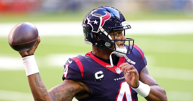 The Browns finally landed their franchise quarterback with a blockbuster deal for Deshaun Watson. (Getty Images)