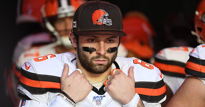 Baker Mayfield, a quarterback without a team, is looking forward to the next chapter of his career.