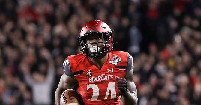 Fifth-round pick Jerome Ford probably imperils the roster status of D'Ernest Johnson more than Kareem Hunt. Eventually, he'll replace Hunt, too. (Getty Images)