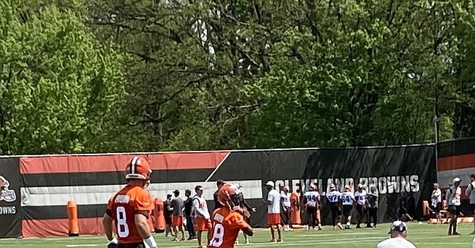 Former Georgia Bulldog quarterback Jake Fromm is working at Browns rookie camp on a tryout basis. (TheLandOnDemand)