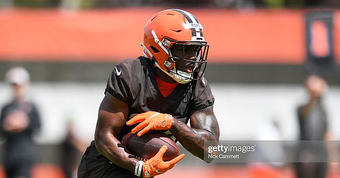 Rookie Jerome Ford could be a key factor in changes to the Browns' running back room. (Getty Images)