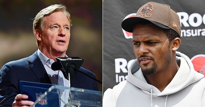 Roger Goodell Unleashes On Deshaun Watson, Calls Behavior 'Predatory'