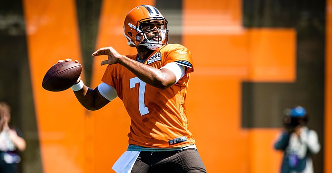It's full speed ahead for Jacoby Brissett as Browns starting QB during Deshaun Watson's 11-game suspension. (Cleveland Browns)