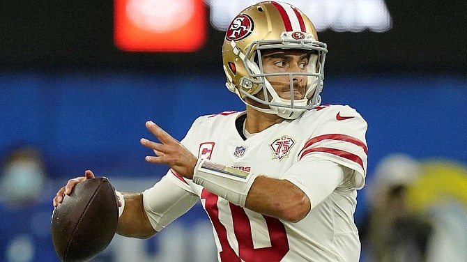 Jimmy Garoppolo, 49ers stay undefeated, dominate Baker Mayfield, Browns