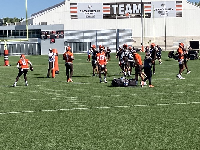 Rosen back with Browns on practice squad, team's 5th QB