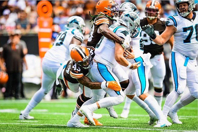 Baker Mayfield got dangerous but Cade York booms 58-yard game-winning field  goal for a 26-24 Browns victory over the Panthers 