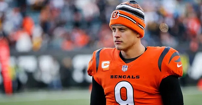 Joe Burrow wasn't happy with questions about his 0-3 record against the Browns this week. (The Enquirer)
