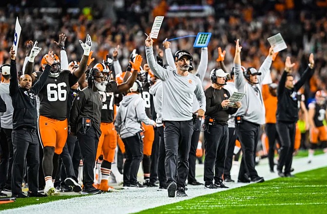 Myles Garrett brought Vecna of Stranger things to life and it is