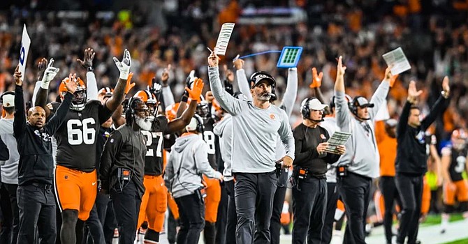 With their season on the brink, the Browns put together their most complete game in a resounding division triumph over AFC Champion Cincinnati. (Cleveland Browns)