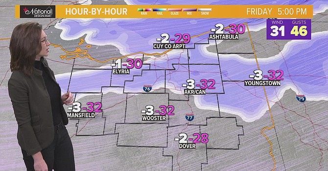 With forecasts of 12 degrees and a minus-10 wind chill, Saturday's game would be close to the coldest ever for a Browns home game. (WKYC.com)