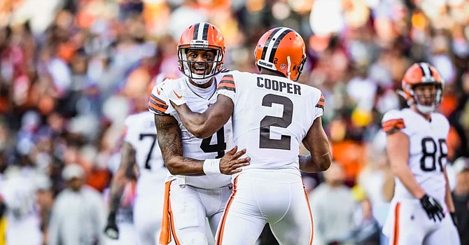 Deshaun Watson rediscovers Amari Cooper and, presto, Browns offense finally clicks