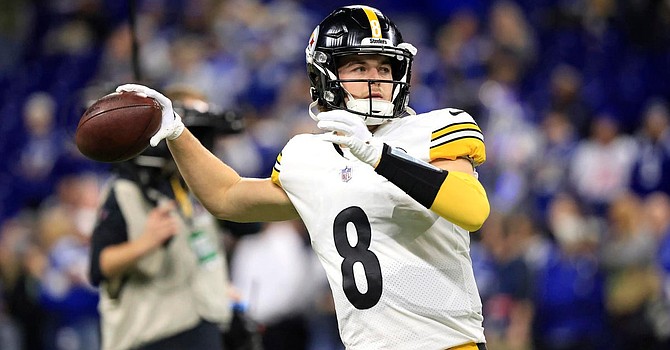 Steelers rookie QB Kenny Pickett is developing a knack for pulling out wins on his last series. (Getty Images)