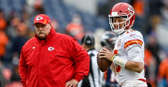 Andy Reid and Patrick Mahomes form the best coach-quarterback partnership in the NFL. But the Chiefs don't top my power rankings.