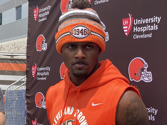 Another day of Deshaun Watson owning the day at Browns camp