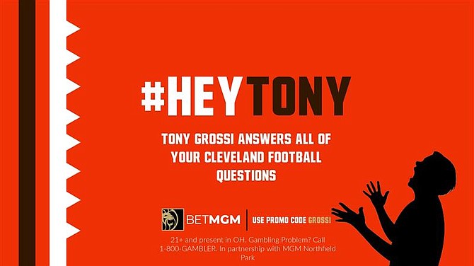 There's no shortage of issues surrounding the Cleveland Browns: Hey, Tony!  